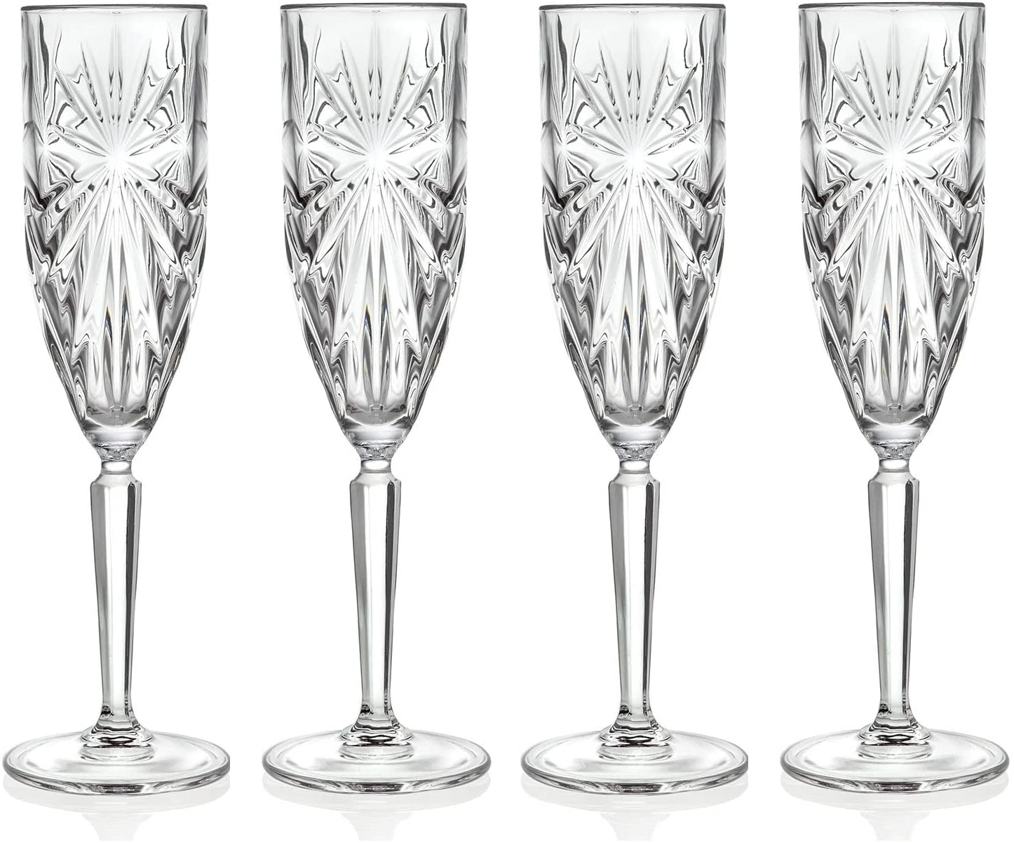 RCR Cristalleria Italiana Crystal Glass Clear Drinkware Set