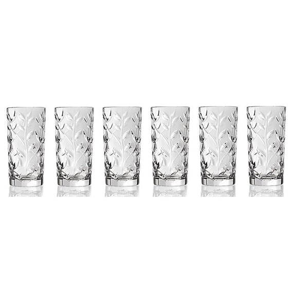 RCR Laurus Crystal Highball set of 6