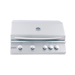 RCS Premier Series 32-Inch 4-Burner Built-In Propane Gas Grill With Rear Infrared Burner - RJC32ALP