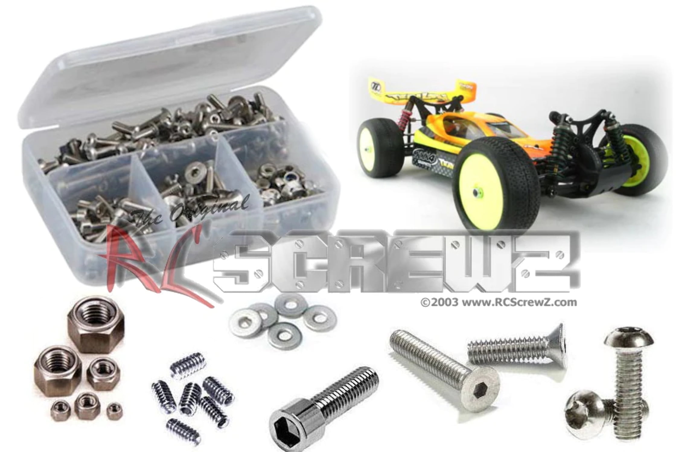 RCScrewZ Losi XXX-4GP Stainless Steel Screw Kit - los005 - Walmart.com