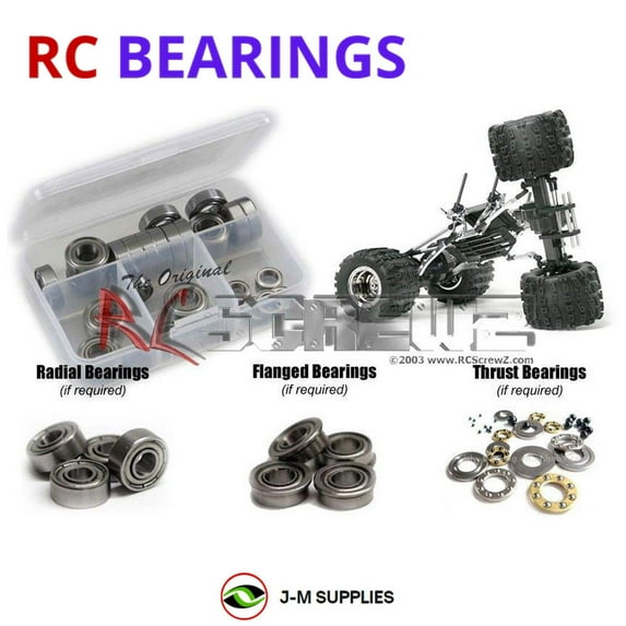 RCScrewZ Metal Shielded Bearing Kit gma005b for GMade Spyder Rock Crawler RC Car | SET