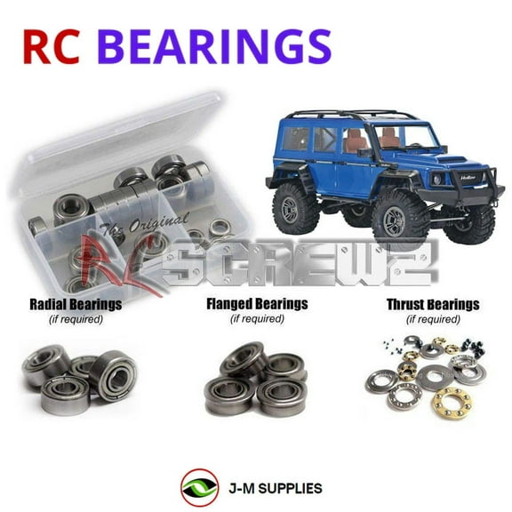 RCScrewZ Metal Shielded Bearing Kit ofn083b for Ofna/Hobao DC-1 Trail Crawler | SET