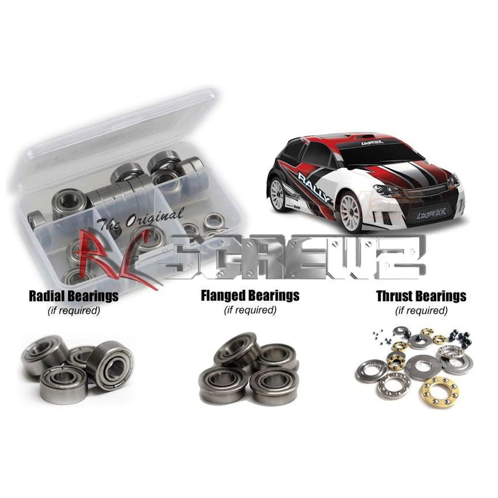 Kit Suspension Billet Usiné Rouge Pour Traxxas LaTrax Rally 1/18 - Integy C25786RED