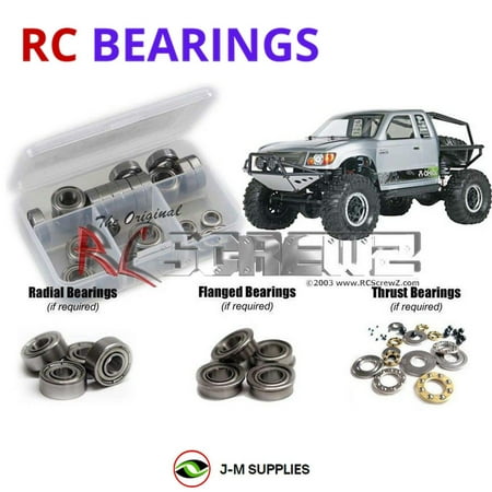 RCScrewZ Metal Shielded Bearings axi011b for Axial Racing SCX10 Honcho Rubicon RC Car | SET