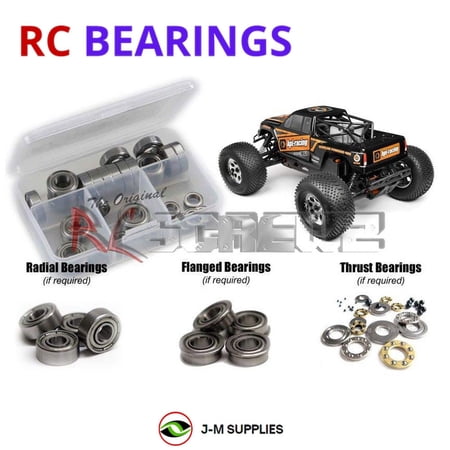 RCScrewZ Metal Shielded Bearings hpi079b for HPI Racing Savage XL Octane #109073 RC Car | SET
