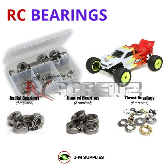 RCScrewZ Metal Shielded Bearings los113b for Losi Mini-T 2.0 1/18 2WD (#LOS01015/17) Truck | SET