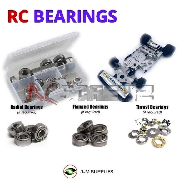 RCScrewZ Metal Shielded Bearings tam262b for Tamiya Ferrari 312T3 1/10 Electric F1 (#58011) | SET