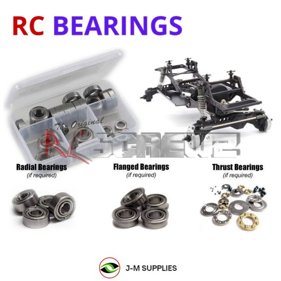 RCScrewZ Metal Shielded Bearings vanq002b for Vanquish VRD Carbon 1/10 Crawler Kit (VPS09015) | SET