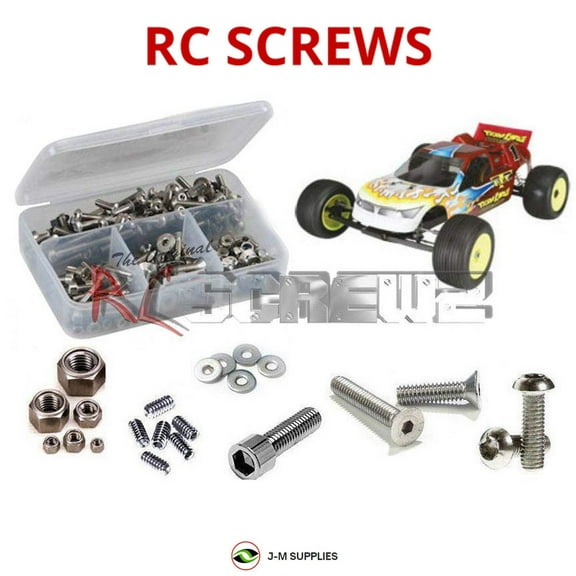 RCScrewZ Metric Stainless Screw Kit los029m for Losi XXX-T CR 1/10 2WD Race Truck (LOSK0077) | SET