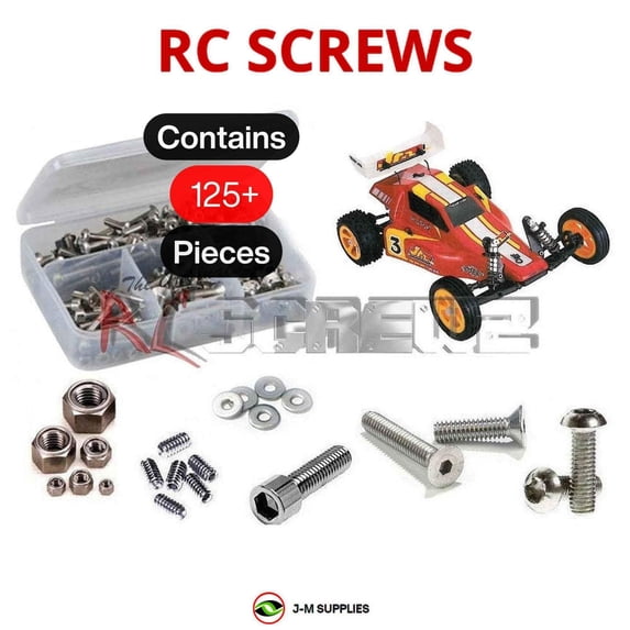 RCScrewZ Metric Stainless Screw Kit los050m for Losi JRX2/Pro 1/10 Vintage LOSA0001 1988 Model | SET
