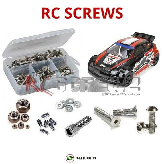 RCScrewZ Metric Stainless Screw Kit los075m for Losi TEN Rally-X 1/10 4WD RTR Rally (LOS03000) | SET