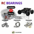 thumbnail image 1 of RCScrewZ Rubber Shielded Bearing Kit ara041r for Arrma Notorious 6S V5 BLX 1/8 MT (ARA8611V5) | SET, 1 of 11