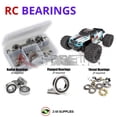 thumbnail image 1 of RCScrewZ Rubber Shielded Bearing Kit asc133r for Associated Rival MT8 RTR #20520 RC Car | SET, 1 of 11
