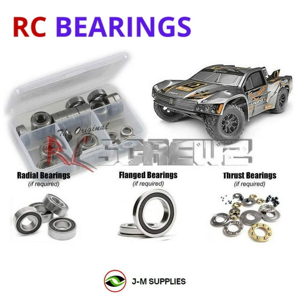 RCScrewZ Rubber Shielded Bearing Kit hpi087r for HPI Racing Jumpshot SC #116103 RC Car | SET