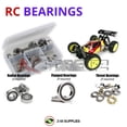 thumbnail image 1 of RCScrewZ Rubber Shielded Bearing Kit los066r for Team Losi Mini 8ight RTR RC Car | SET, 1 of 11