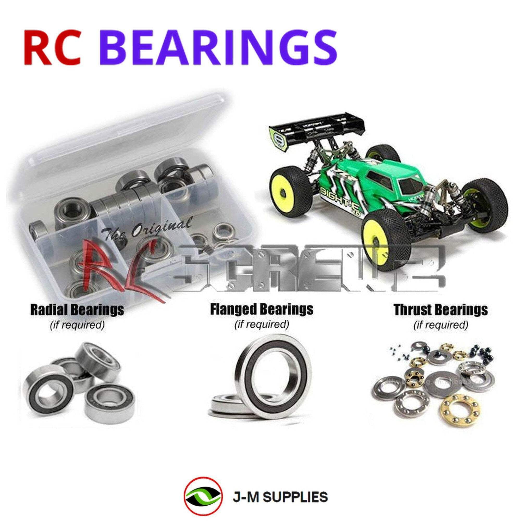 Kit Roulements Céramique Scellés Pour Losi TLR 8IGHT-XE Elite
