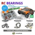 thumbnail image 1 of RCScrewZ Rubber Shielded Bearing Kit ofn016r for Ofna OB4 RTR 1/10th RC Car | SET, 1 of 11