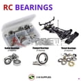thumbnail image 1 of RCScrewZ Rubber Shielded Bearing Kit ser094r for Serpent Taipan 988e 1/8th (#905001) | SET, 1 of 9