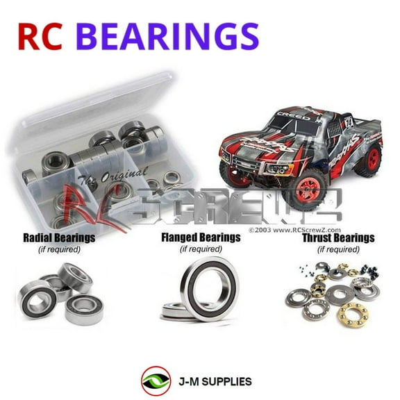 RCScrewZ Rubber Shielded Bearing Kit tra054r for Traxxas Latrax SST 1/18th 76044 RC Car | SET