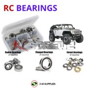RCScrewZ Rubber Shielded Bearings axi009r for Axial SCX10 2012 Jeep Wrangler Rubicon #90028 | SET