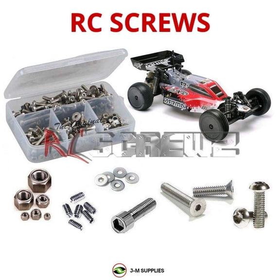 RCScrewZ Stainless Screw Kit arrm006 for Arrma RC ADX-10 Buggy 1/10th Buggy RC Car | SET