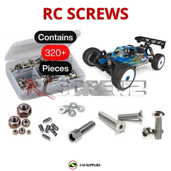 RCScrewZ Stainless Screw Kit asc140 for Associated RC8B4.1 Nitro 1/8th (#80949) RC Car | SET