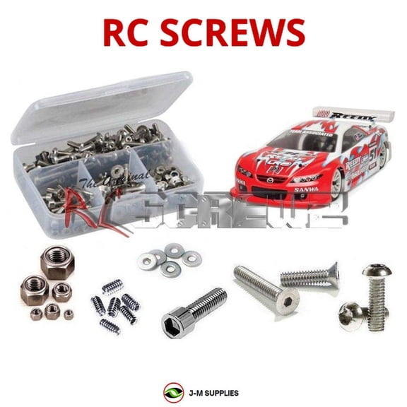 RCScrewZ Stainless Screw Kit ass066 for Associated TC6.1 Worlds Ed. RC Car | SET