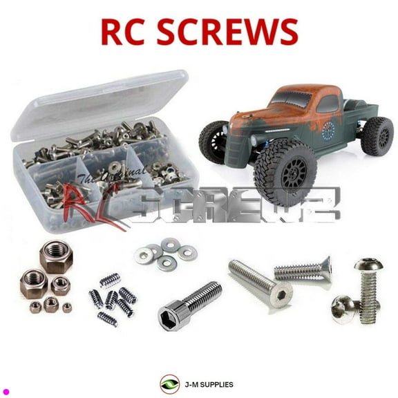 RCScrewZ Stainless Screw Kit ass086 for Team Associated Trophy Rat RTR (#70019) | SET