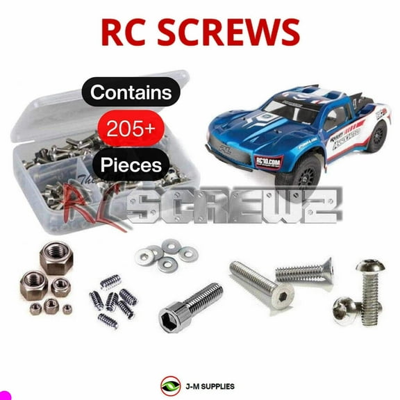 RCScrewZ Stainless Screw Kit ass094 for Associated RC10SC6.1 Team 1/10th #70007 RC Car | SET