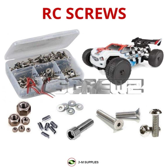 RCScrewZ Stainless Screw Kit ass099 for Associated Reflex 14T 1/14 Trugy 20176/C RC Car | SET