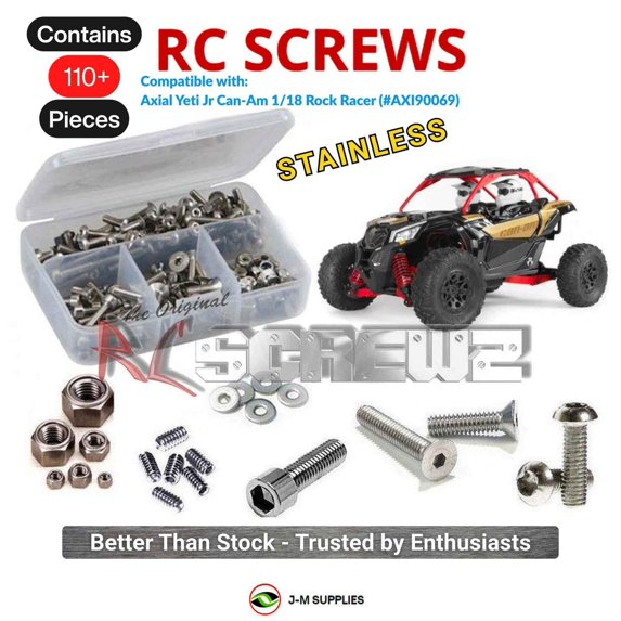 RCScrewZ Stainless Screw Kit axi030 for Axial Racing Yeti Jr. Can-Am AXI90069 RC Car | SET