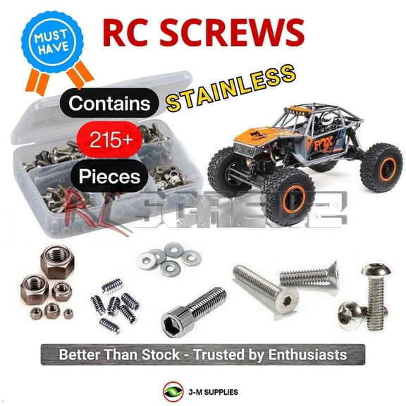 RCScrewZ Stainless Screw Kit axi043 for Axial 1/18 UTB18 Capra 4WD Unlimited Trail (AXI01002) | SET