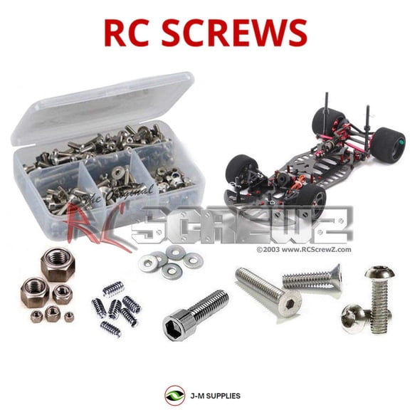 RCScrewZ Stainless Screw Kit crc007 for CRC Gen X10 SE 200mm WGT Kit #1801 RC Car | PRO