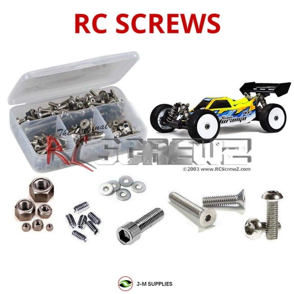 RCScrewZ Stainless Screw Kit durg016 for Team Durango DEX8 1/8 Buggy TDR102038 RC Car | SET