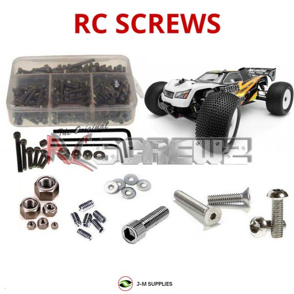 RCScrewZ Stainless Screw Kit hpi033 for HPI Racing Hellfire SS 1/8 #10504 RC Car | SET