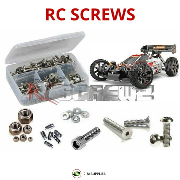 RCScrewZ Stainless Screw Kit hpi064 for HPI Racing Trophy Flux 1/8 Buggy #107016 RC Car | PRO
