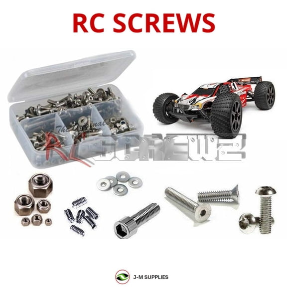 RCScrewZ Stainless Screw Kit hpi065 for HPI Racing Trophy Flux 1/8 Electric Truggy (#107018) | SET
