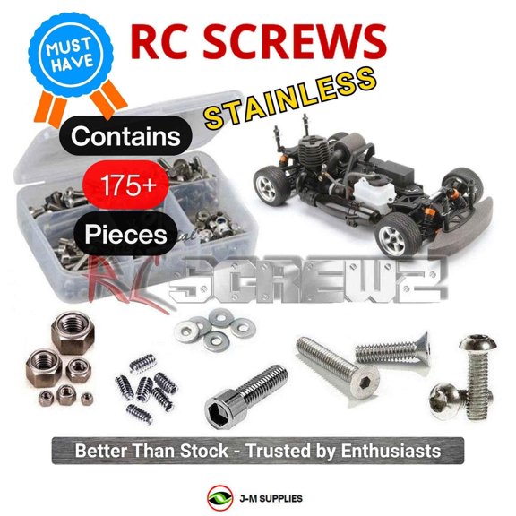 RCScrewZ Stainless Screw Kit hpi094 for HPI Racing Nitro RS4 3 RTR EVO+ 1/10 Touring (#105936) | SET