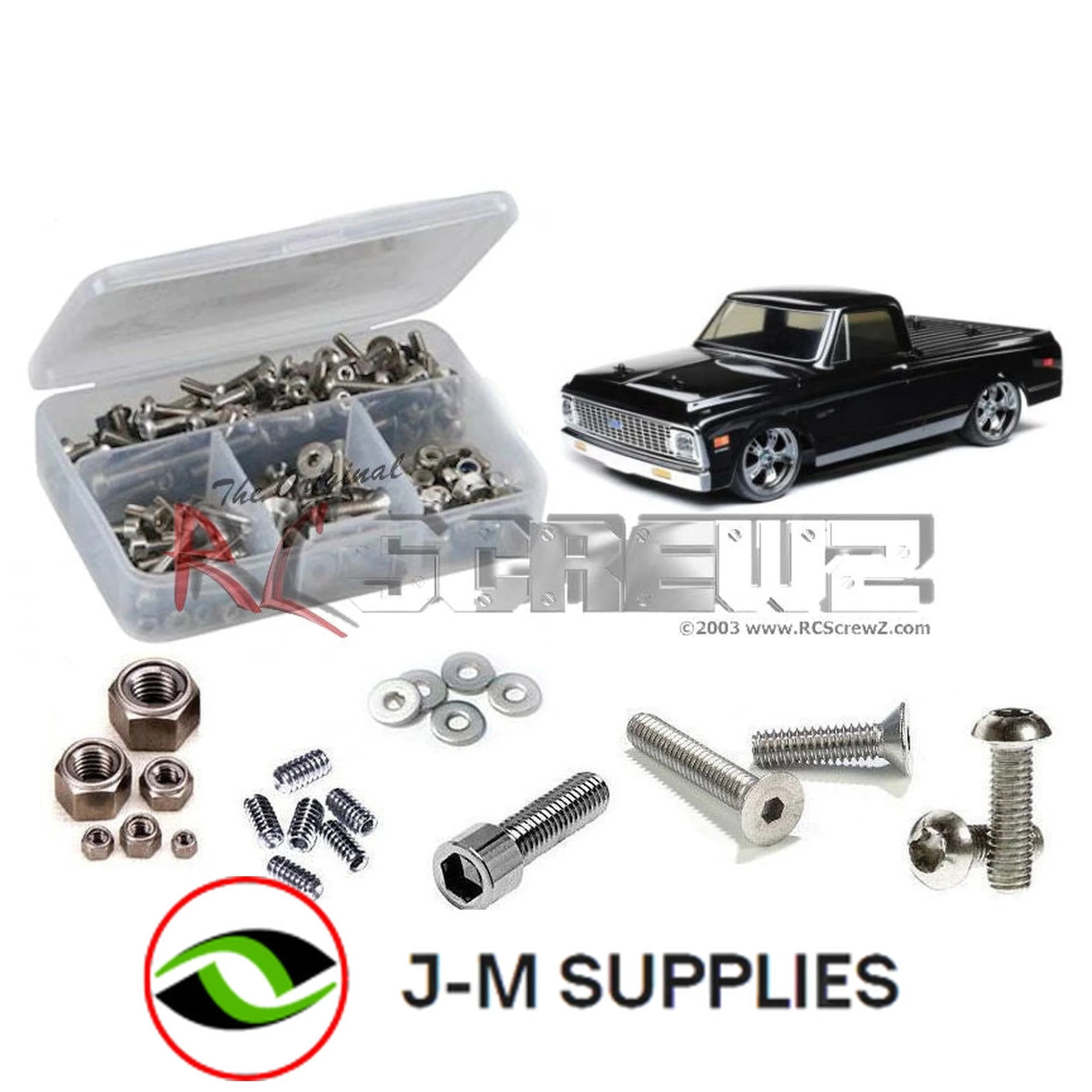 RCScrewZ Tam025: Kit Viti In Acciaio Inox Per Tamiya Sand Scorcher 1979 (58016) Oltre 160 Pezzi!