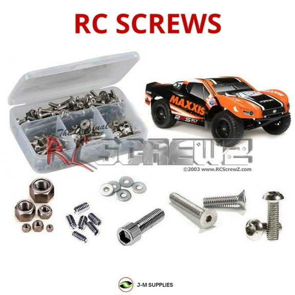 RCScrewZ Stainless Screw Kit los110 for Team Losi 22S Maxxis 1/10th 2WD LOS03013 RC Car | SET