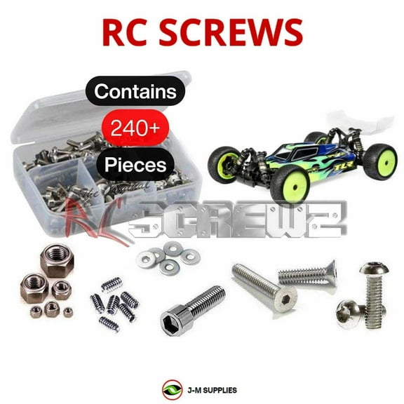 RCScrewZ Stainless Screw Kit los115 for Losi 22X-4 Buggy 1/10th #TLR03020 RC Car | SET