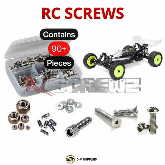 RCScrewZ Stainless Screw Kit los136 for Losi 1/16 Mini-B Pro 2WD (#LOS01025) RC Buggy Roller | SET