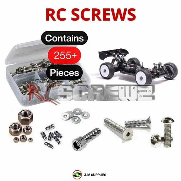 RCScrewZ Stainless Screw Kit mug039 for Mugen Seiki MBX8 ECO ELECTRIC #E2022 RC Car | SET