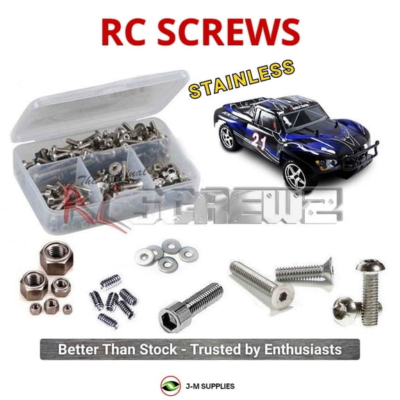 RCScrewZ Stainless Screw Kit rcr011 for RedCat Racing Vortex 1/10 Short Course Desert Truck | SET