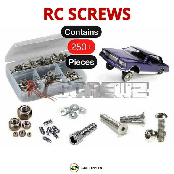 RCScrewZ Stainless Screw Kit rer075 for RedCat Racing 1979 Monte Carlo Lowrider 1/10th RC Car | SET