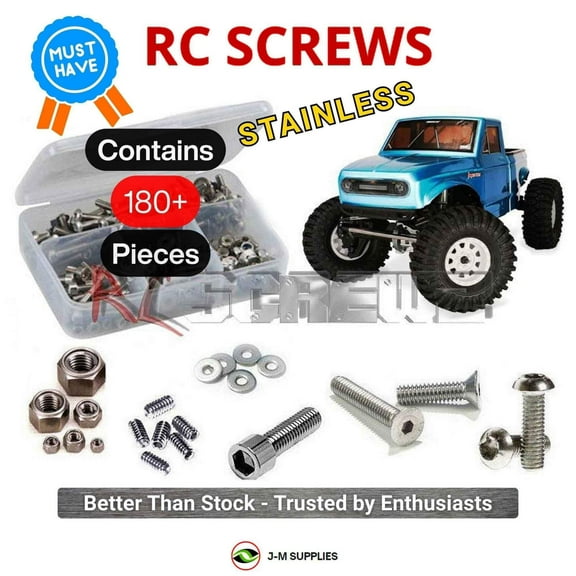 RCScrewZ Stainless Screw Kit rer080 for Redcat Racing Ascent 1/10th Crawler / Fusion | SET