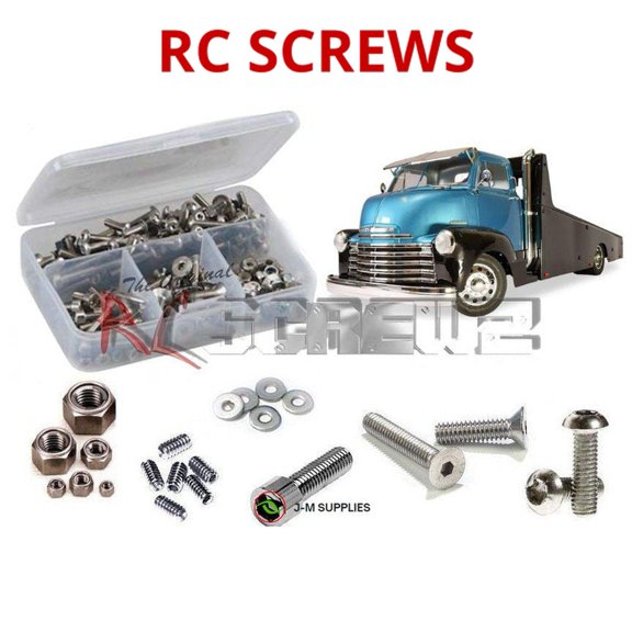 RCScrewZ Stainless Screw Kit rer082 for Redcat Racing 1953 Chevy Custom Hauler RC Transporter | SET