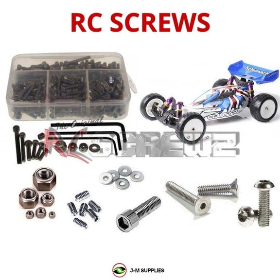 RCScrewZ Stainless Screw Kit sch022 for Schumacher Cougar SV/Pro #K111/K112 RC Car | SET