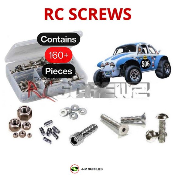 RCScrewZ Stainless Screw Kit tam025 for Tamiya Sand Scorcher 1979 1/10 (#58016) Off-Road Buggy | SET
