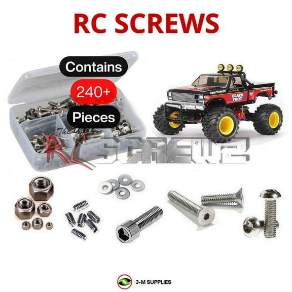 RCScrewZ Stainless Screw Kit tam209 for Tamiya Blackfoot 2016 1/10 2WD Elec (#58633) Monster | SET